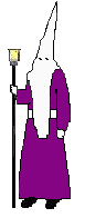 Uniforme nazareno de Venerable Hermandad De La Negacion De San Pedro