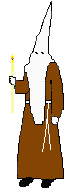 Uniforme nazareno de Venerable Hermandad De La Cruz Desnuda De Jerusalen